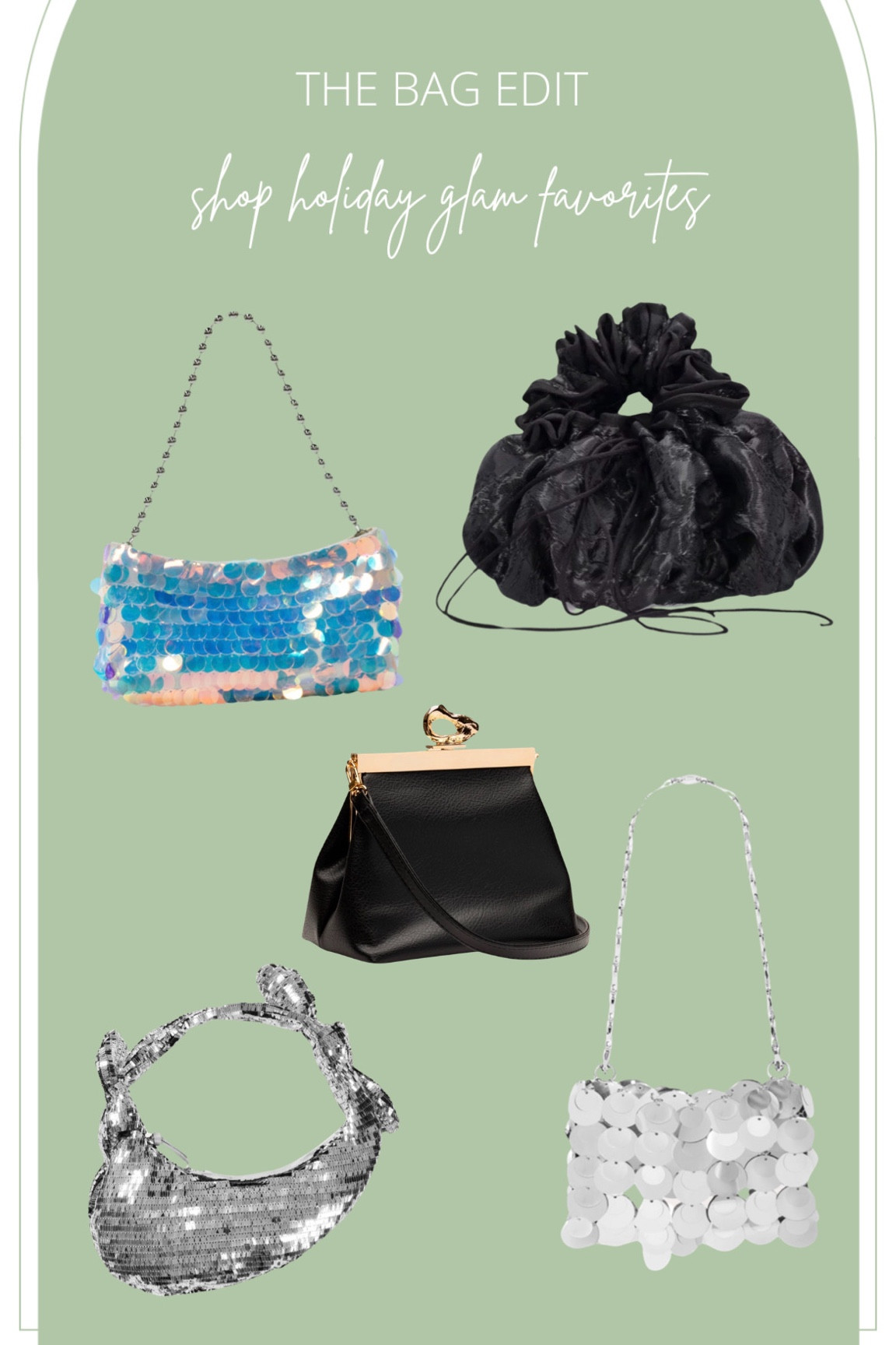 the bag edit for holiday evening looks

#LTKHoliday #LTKGiftGuide #LTKitbag