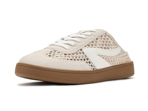 DV Dolce Vita Women's Vitaly R Sneaker, Off White Woven, 10 | Amazon (US)