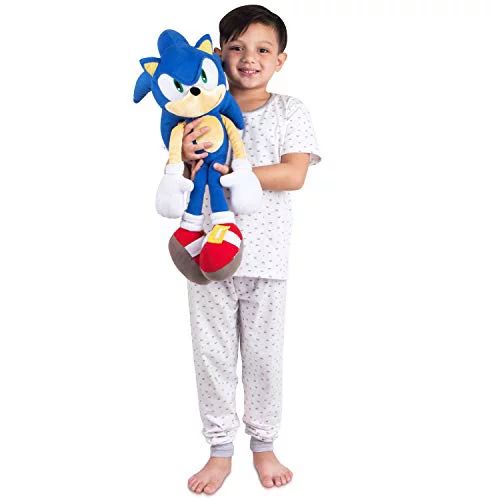 Franco Kids Bedding Super Soft Plush Cuddle Pillow Buddy, One Size, Sonic The Hedgehog - Walmart.... | Walmart (US)