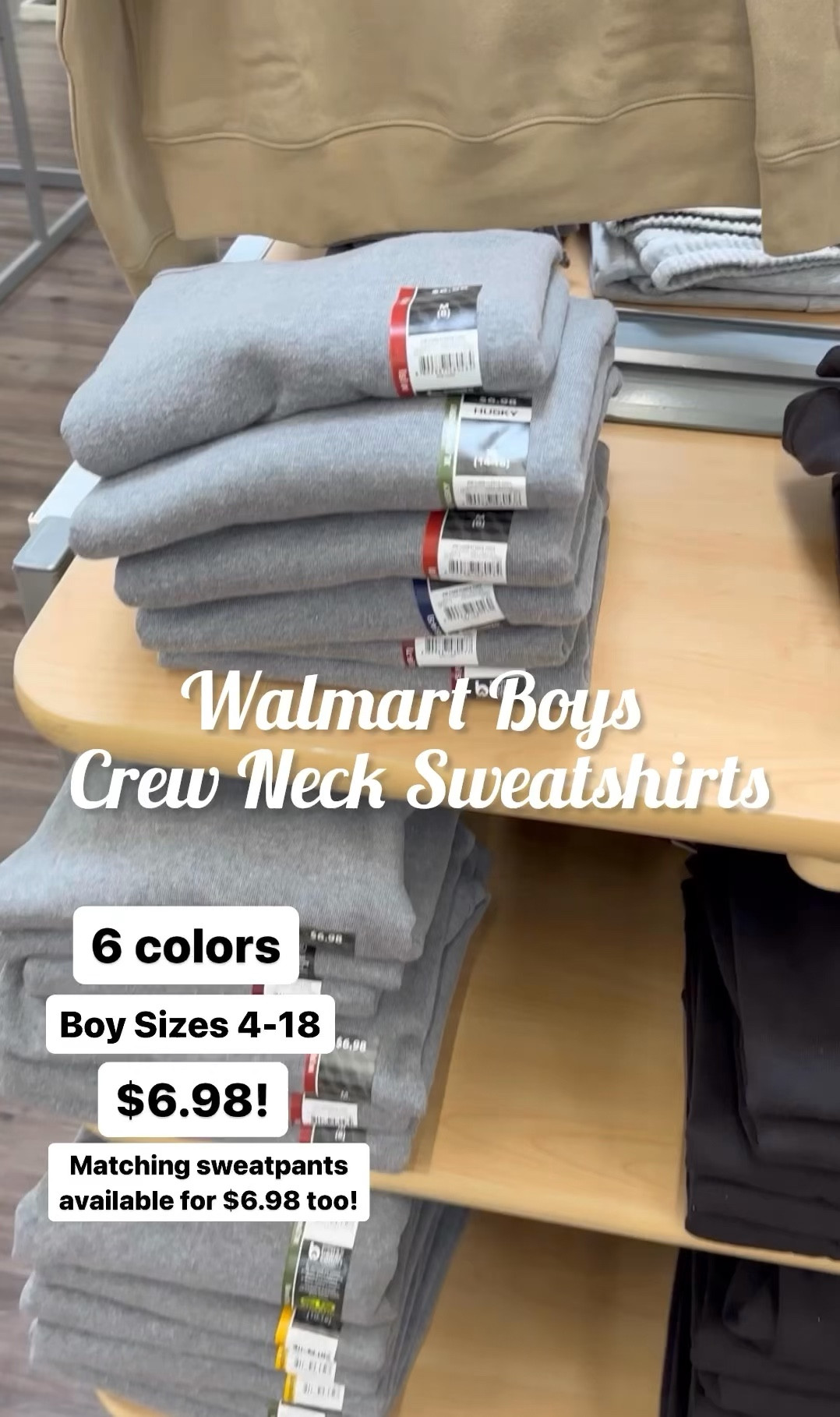We own these in every color! I buy them each year for my son. 6 color options AND matching sweats are available for $6.98 too! Pair them together or separate. Fleece lined (but not too hot) & perfect for fall/winter. Size 4-18! 

#LTKfamily #LTKSeasonal #LTKkids