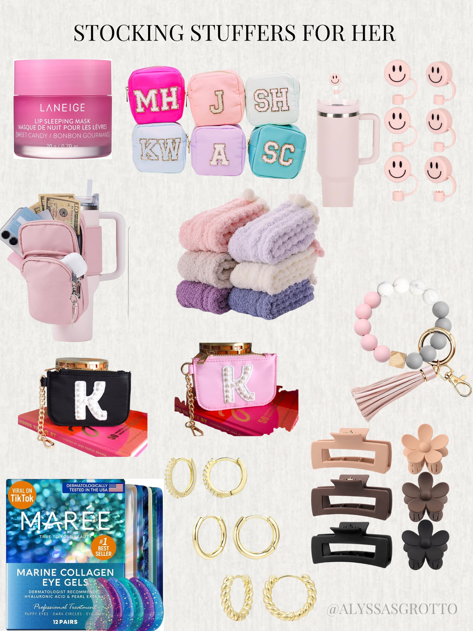 Stocking stuffers for her. Gifts for mom. Gift guide. 

#LTKSeasonal #LTKGiftGuide #LTKHoliday