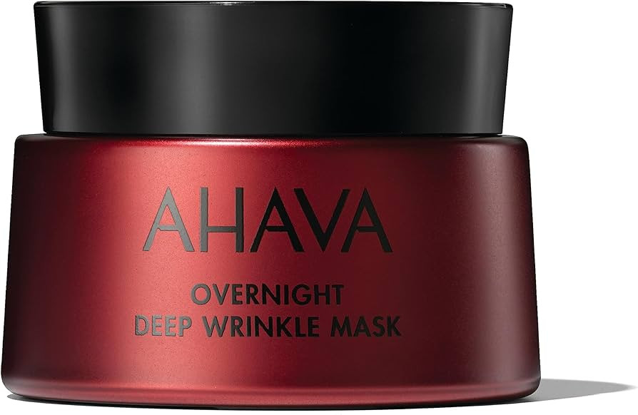 AHAVA Apple of Sodom Overnight Deep Wrinkle Anti-Aging Mask - Nourishing Gel-based Mask to Combat... | Amazon (US)
