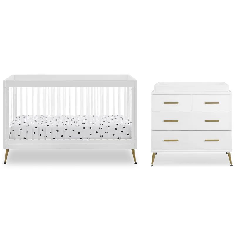 Sloane Converible 4-In-1 Convertible Crib Set | Wayfair North America
