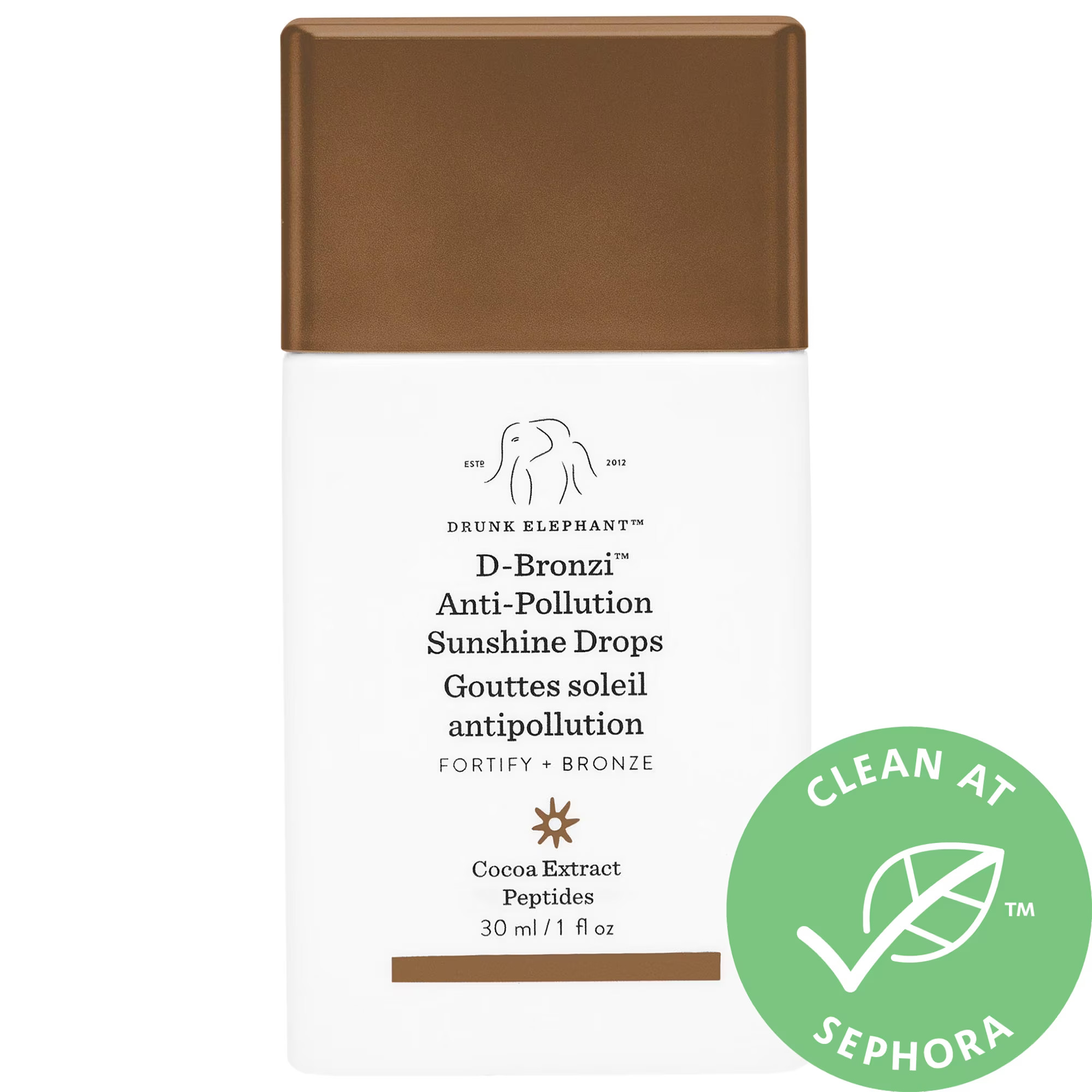 Drunk Elephant D-Bronzi™ Anti-Pollution Bronzing Drops 1.0 oz/ 30 mL | Sephora (CA)