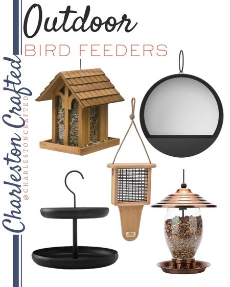 Needing a new bird feeder for your yard? I love these options for spring!

Home decor, outdoor decor, outdoor home decor, yard decor, bird feeders

#LTKhome #LTKunder50 #LTKSeasonal
