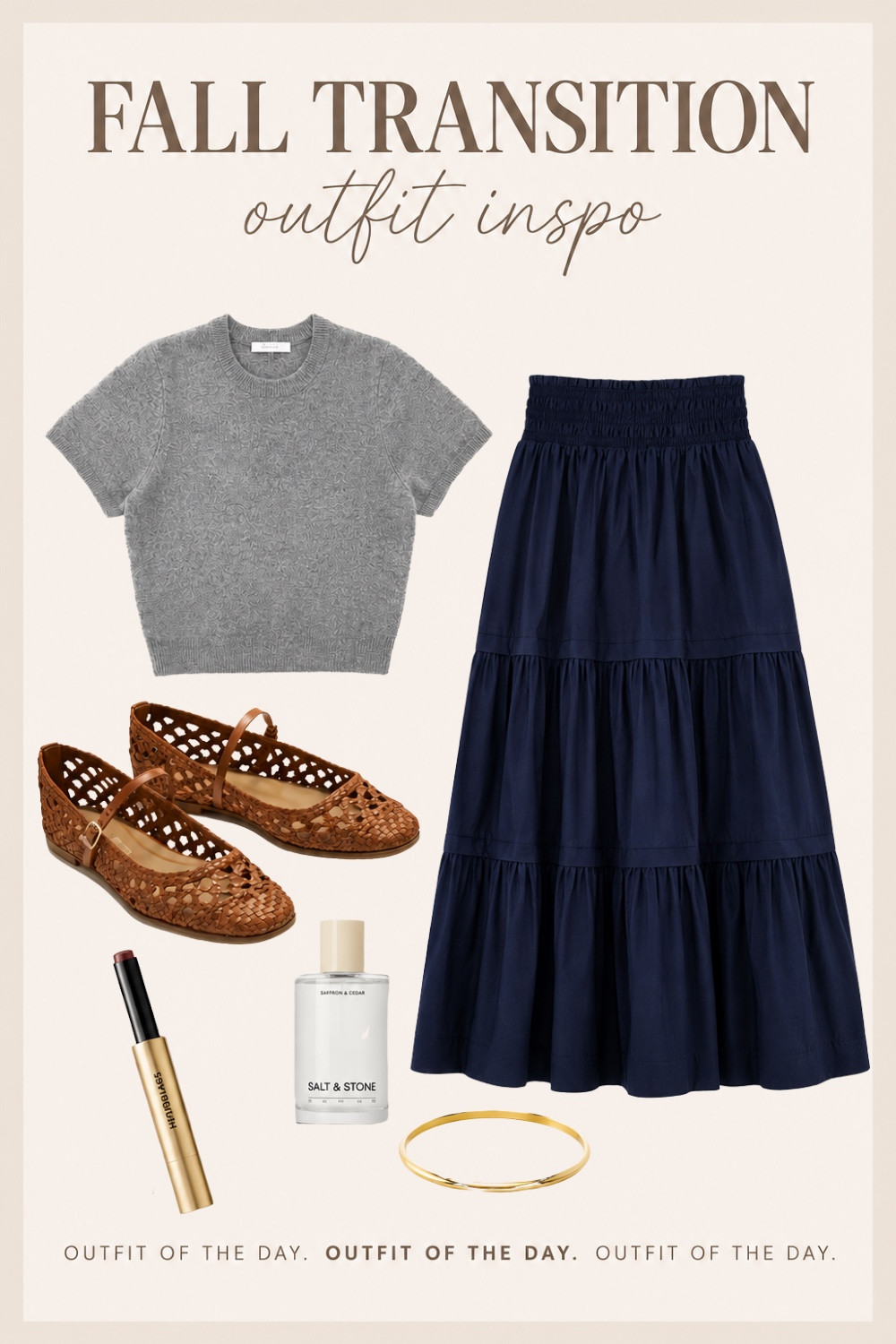 One of my favorite ways to ease into fall—lightweight knits paired with a flowy midi skirt. Add woven flats and a few simple accessories for an effortless outfit you can wear now and later.

#LTKSeasonal #LTKootd #LTKgrwm