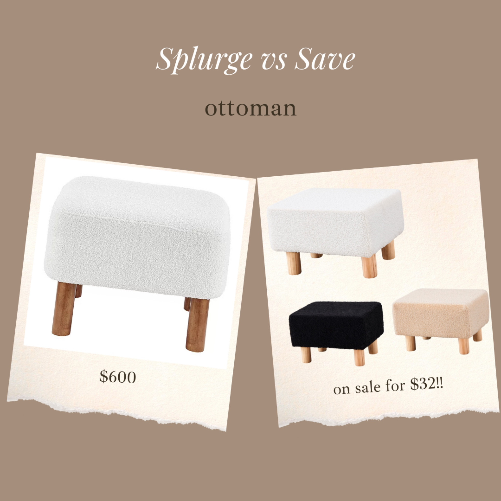 Budget friendly ottoman find on Amazon!!! Currently has 20% off clippable coupon!

#LTKSaleAlert #LTKHome #LTKFindsUnder50