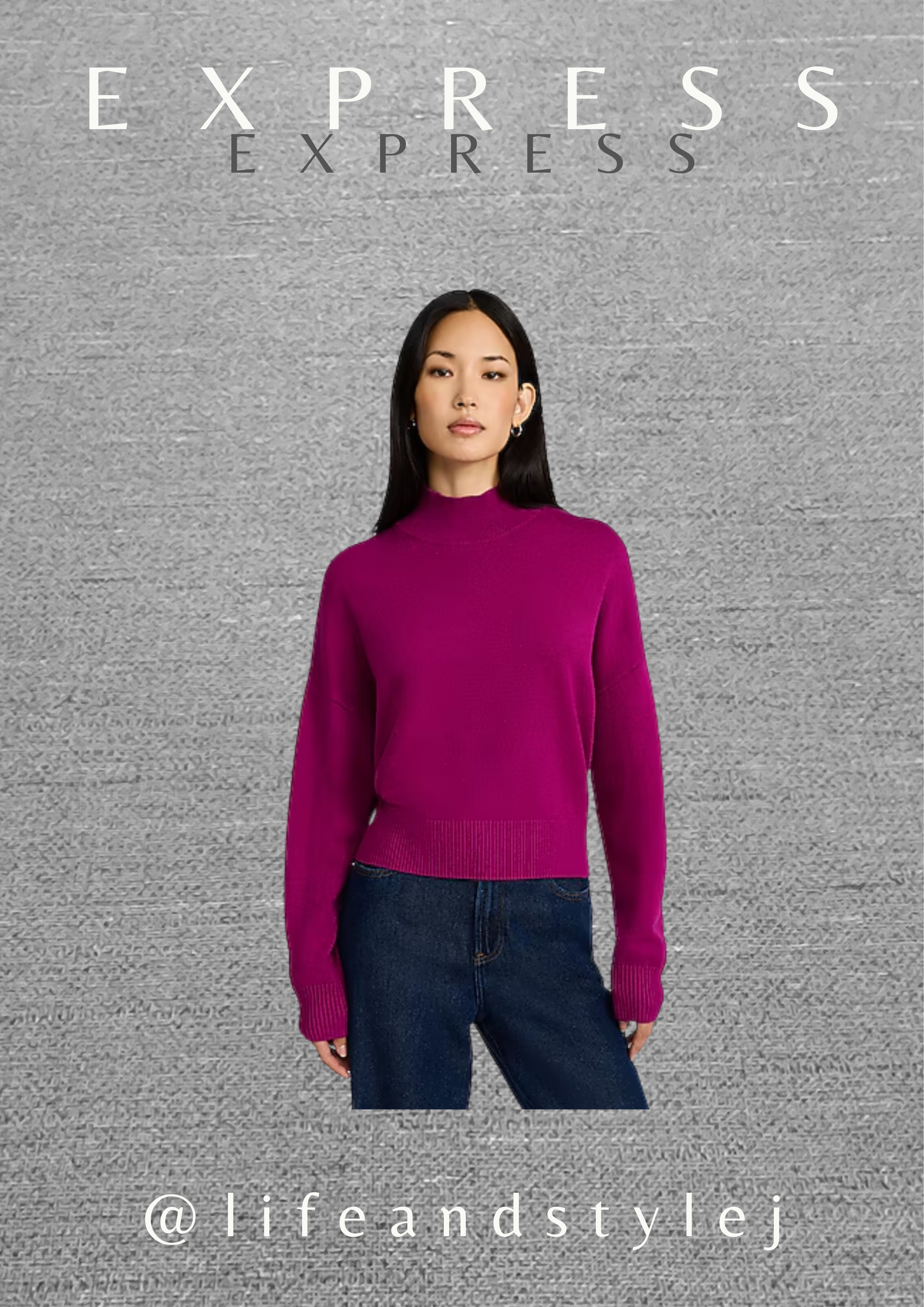 The Express ultrasoft relaxed mock neck sweater is a cozy essential for midlife ageless fashion, blending comfort with polished style. Style it with tailored trousers for a refined look or pair with denim and sleek boots for an easy holiday ready outfit that feels effortless and modern. #MidlifeFashion #AgelessStyle #HolidayStyle #CozyChic #ExpressStyle  

 #LTKSeasonal #LTKOver40 #LTKSaleAlert