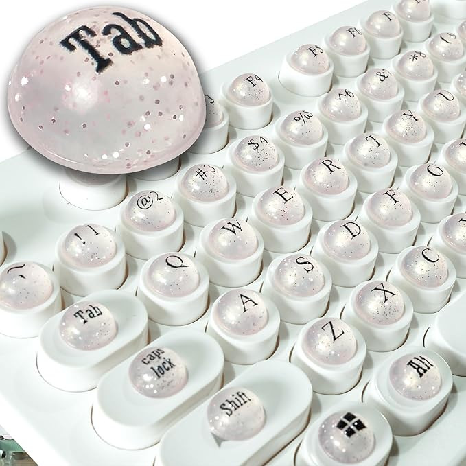 128 Pcs Keyboard Keys Gap Expander for Long Nails Typing and Gaming, ​​Full Self-Adhesive Sym... | Amazon (US)