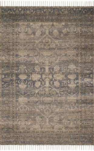 Justina Blakeney x Loloi Cornelia Indigo/Natural 5'-0" x 7'-6" Area Rug | Amazon (US)