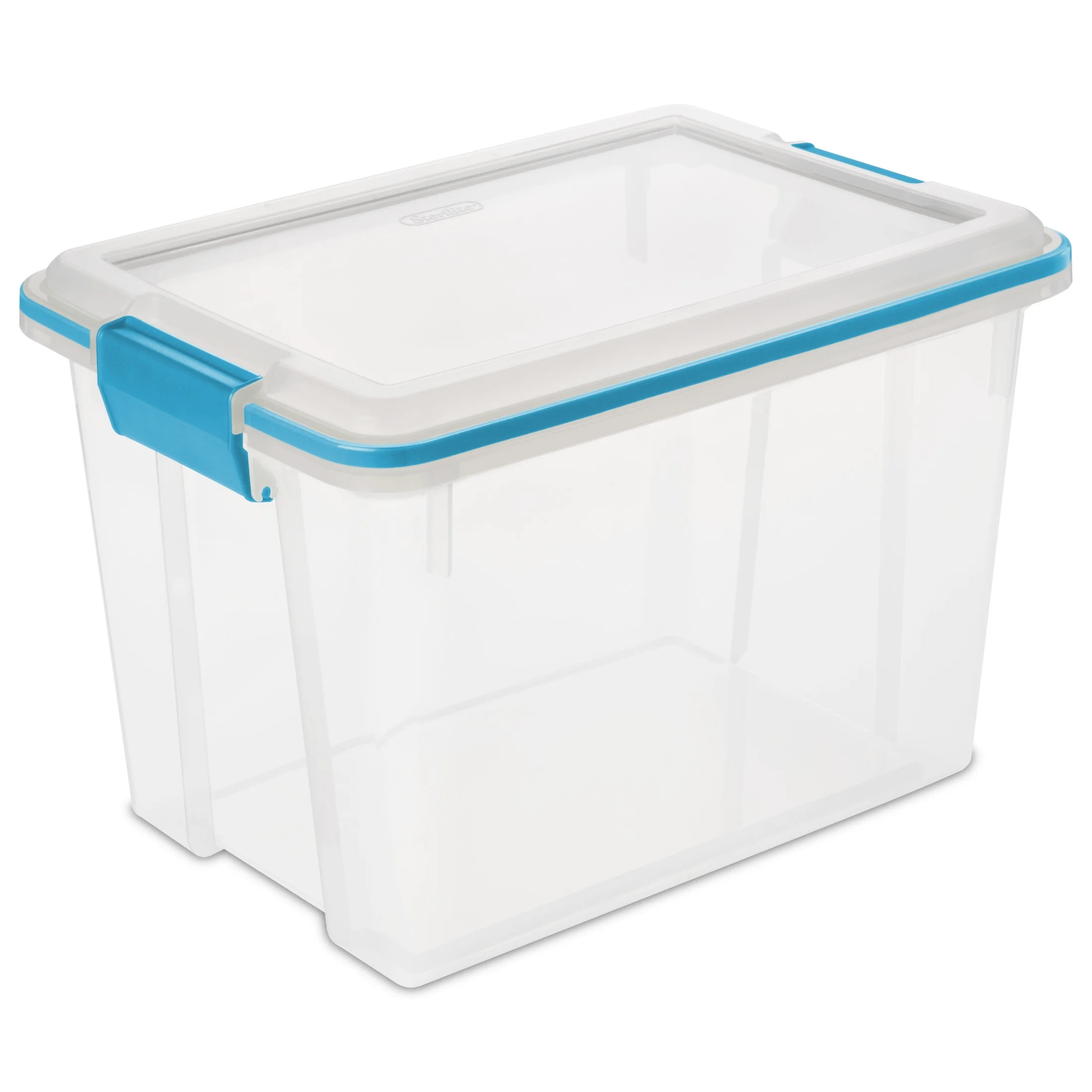 Sterilite Small Storage Bin, 20 Quart Clear Weather-Resistant Plastic Storage Container with Gask... | Walmart (US)