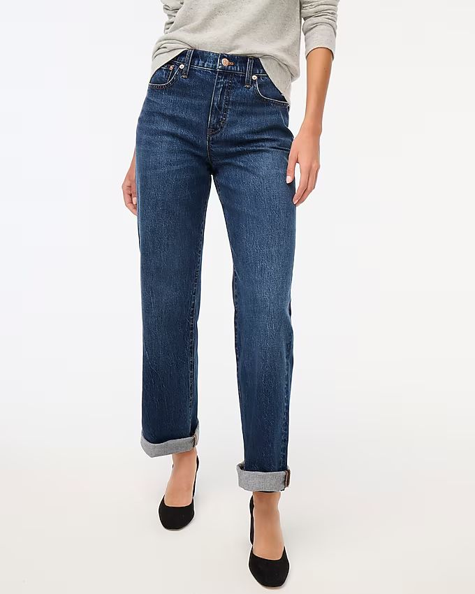 Wide-leg full-length jean in all-day stretch | J.Crew Factory