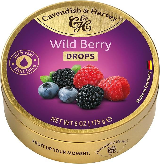 Bala de Frutas Silvestres Cavendish & Harvey Lata 175g | Amazon (BR)