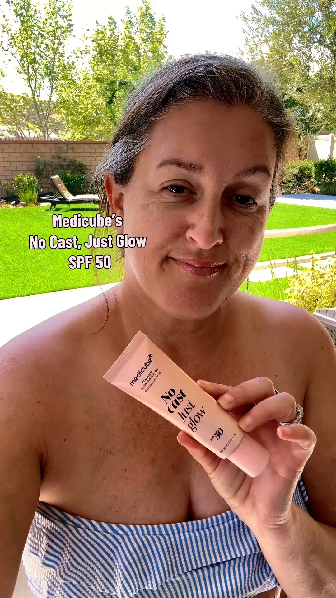 My favorite sunscreen for my face, works great as a primer for my makeup too. 

medicube No Cast Just Glow Collagen Sunscreen | SPF 50
Broad Spectrum Face Sunscreen | Lightweight, Non-Sticky, Hydrating Formula | Peptide, Cica for Soothing & Glow

#LTKBeauty #LTKgrwm #LTKmorningroutine