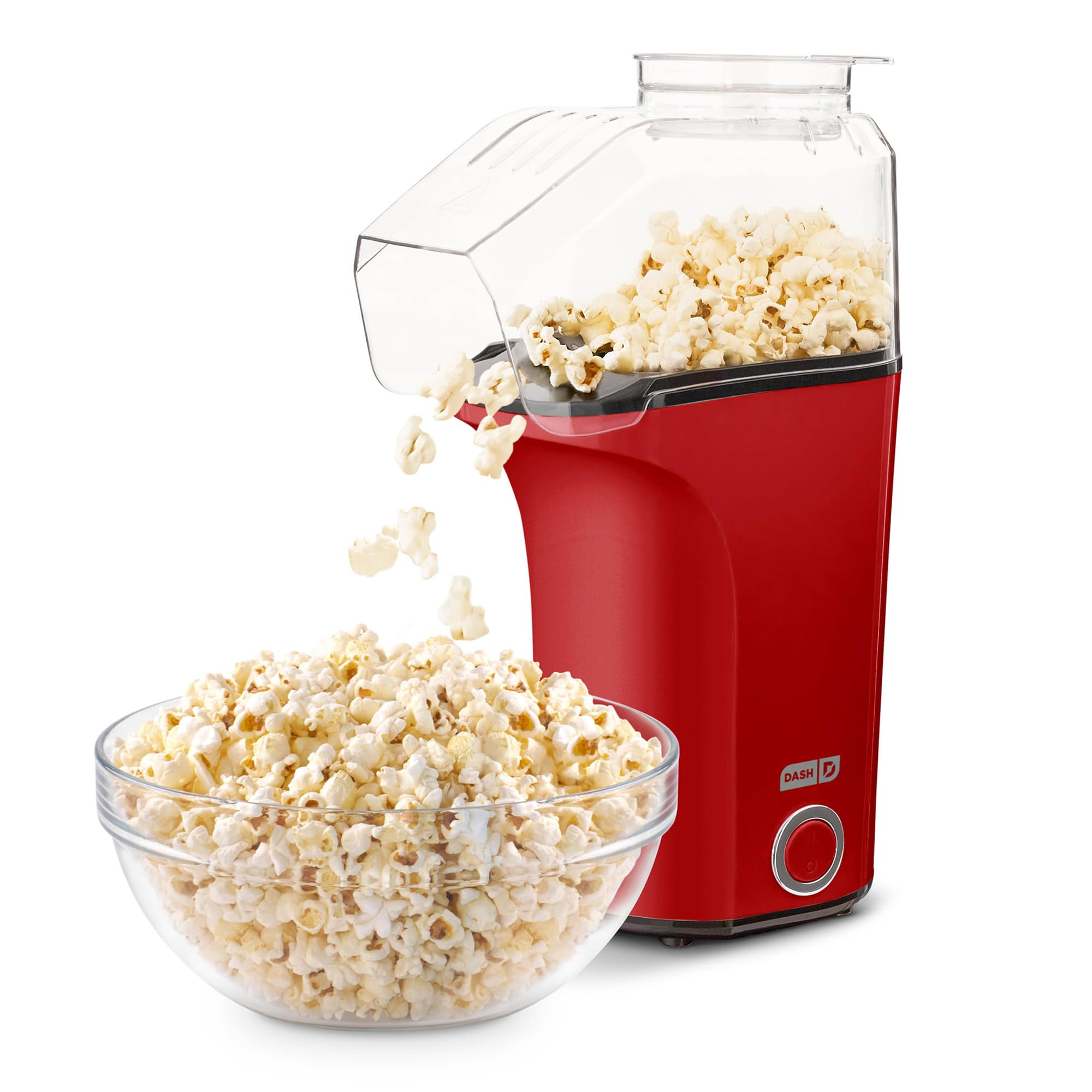 Dash Fresh Pop Popcorn Maker - Oil-Free, Air Popcorn Popper - With Measuring Cup & Recipe Guide -... | Amazon (US)