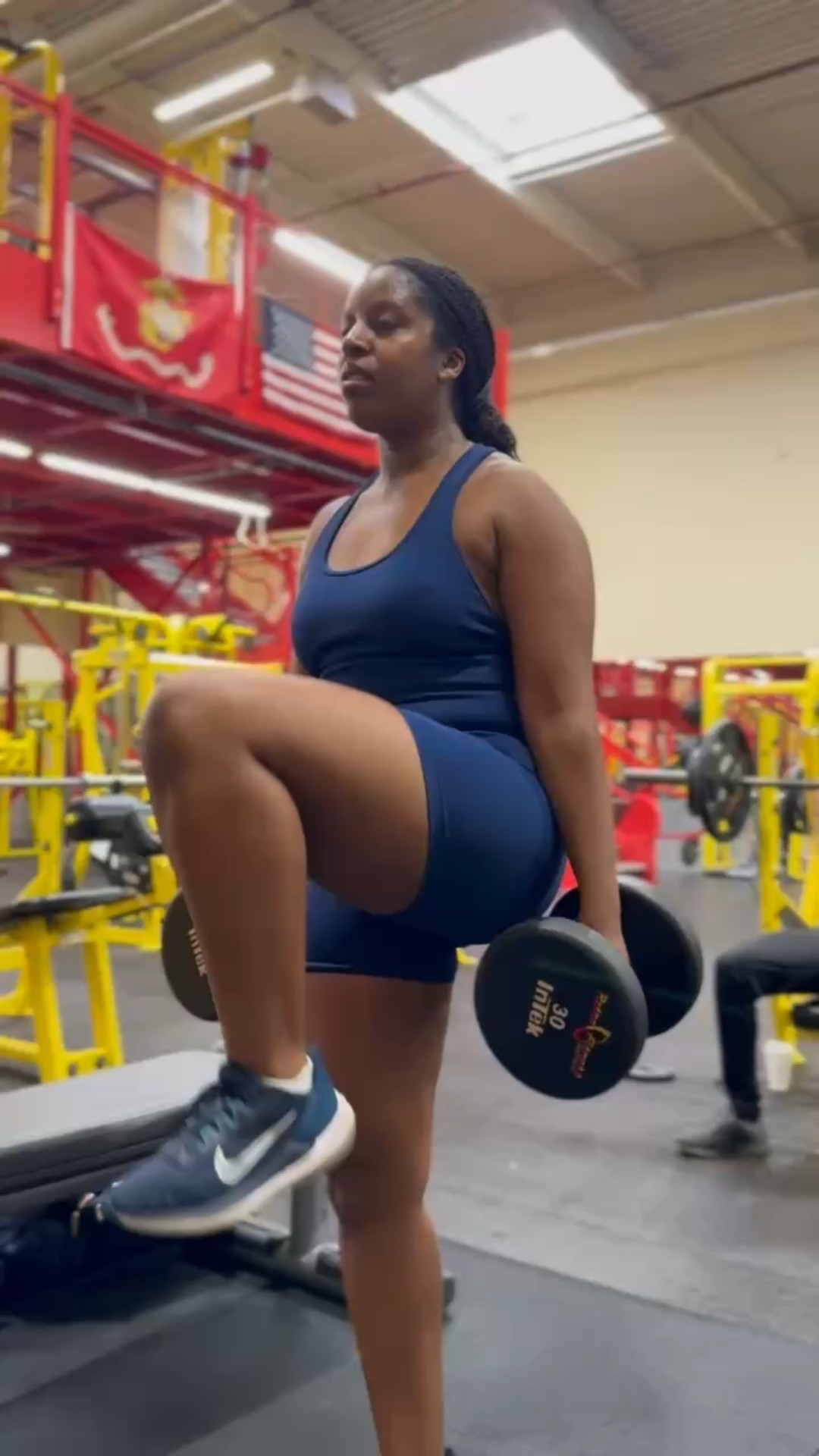 This workout roller is comfortable and squat proof! It doesn’t ride up either and it’s currently on sale!

#LTKMidsize #LTKSaleAlert #LTKActive