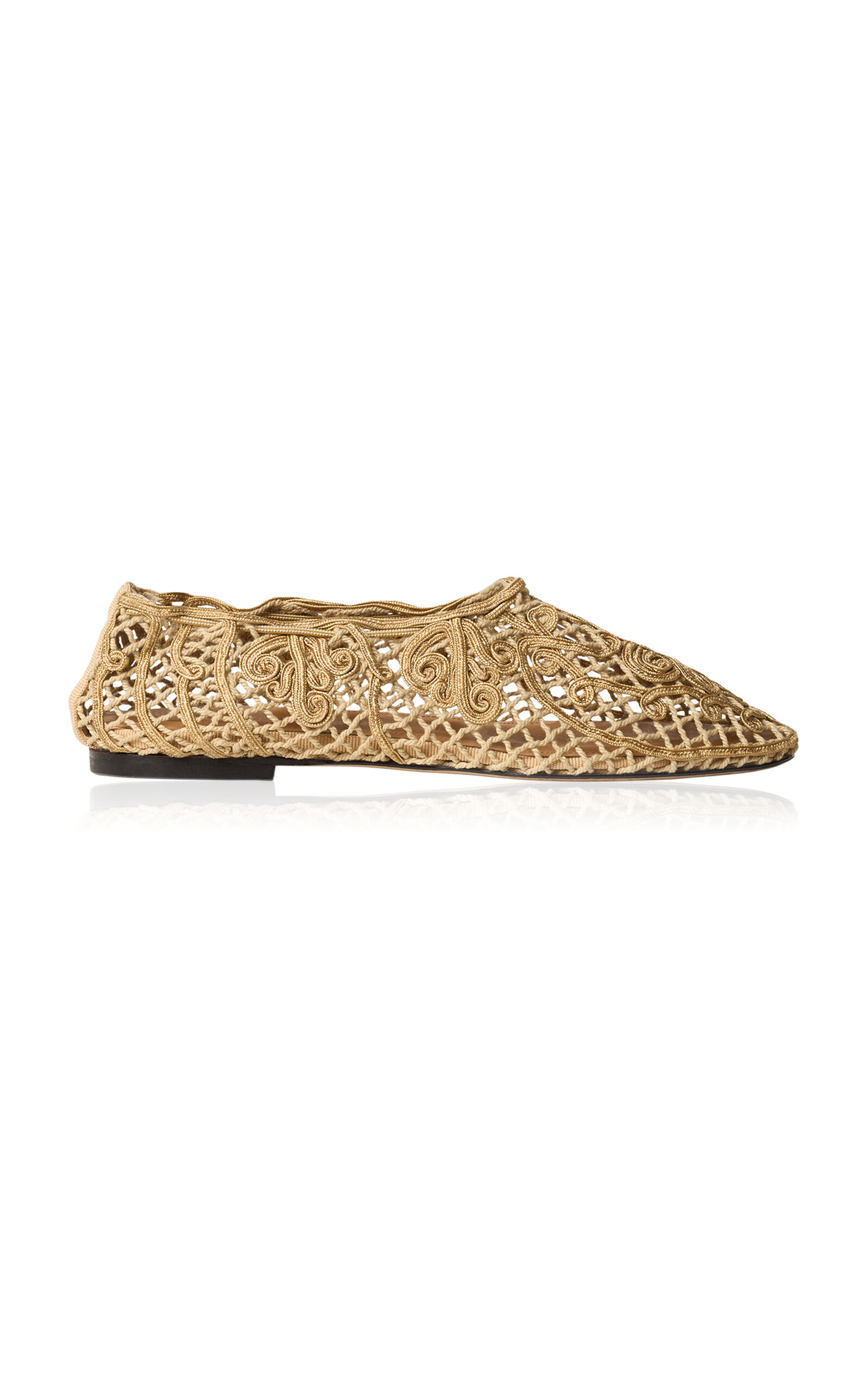 Iris Crocheted Flats | Moda Operandi (Global)