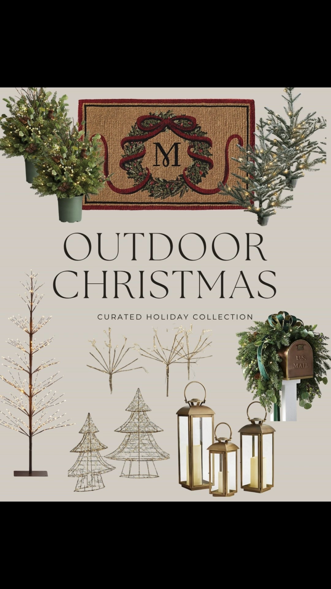 I am loving all these festive porch finds✨

Outdoor. Holiday. Christmas. Lanterns. Welcome mat. Faux plants. Lit. Golden. Pre lit. Porch decor  

#LTKHoliday #LTKSeasonal #LTKHome