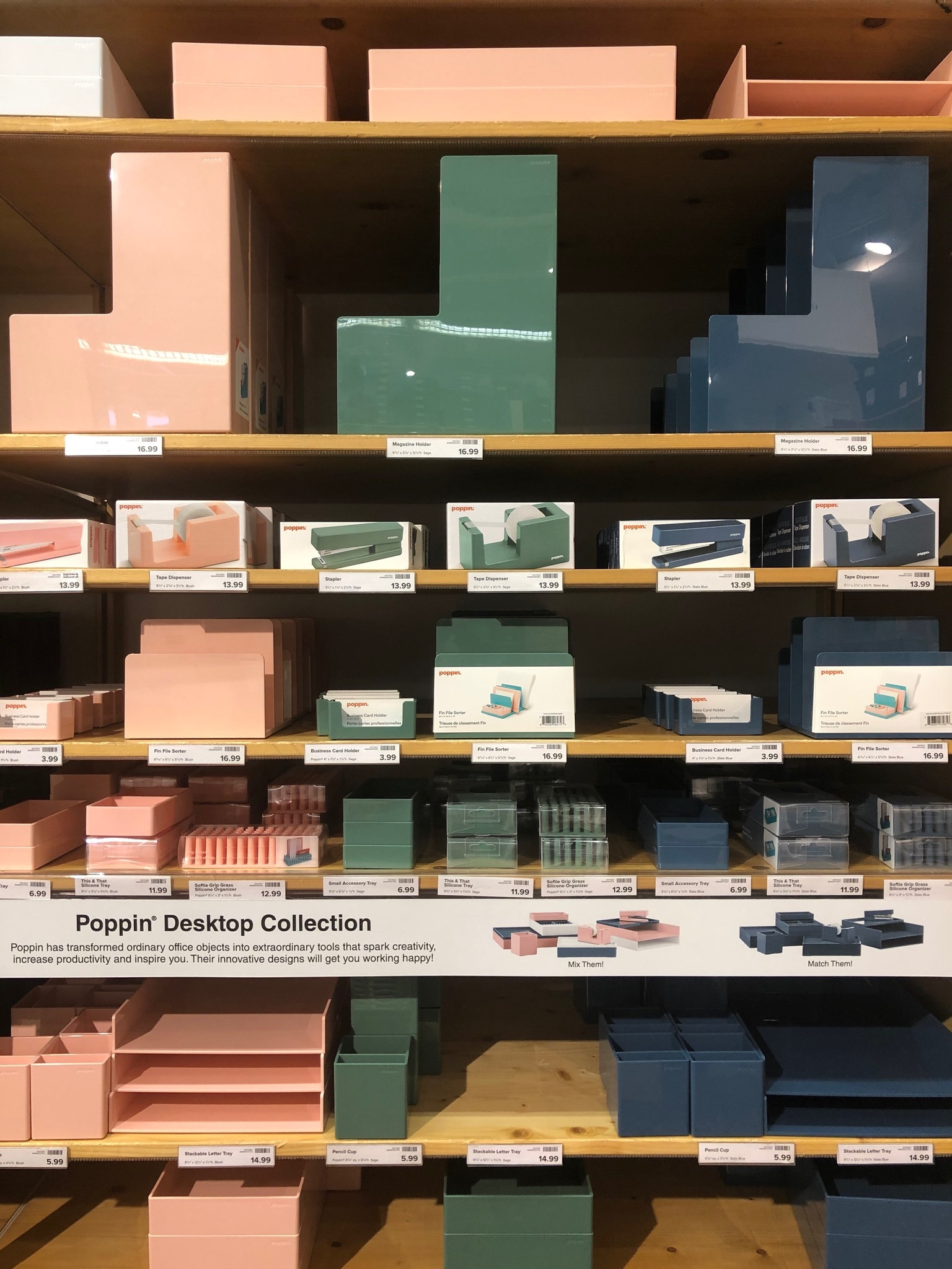 We love the Poppin Desktop Collection at The Container Store. Available in an array of colors, it’s the perfect way to add both organization and a pop of color!

#LTKkids #LTKfamily #LTKhome