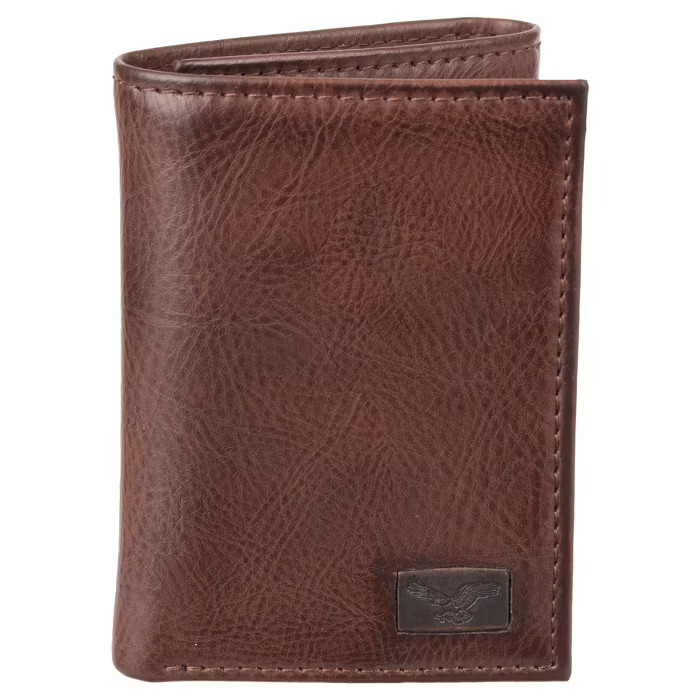 DENIZEN® from Levi's® Men's RFID Thin Trifold Wallet - Brown | Target