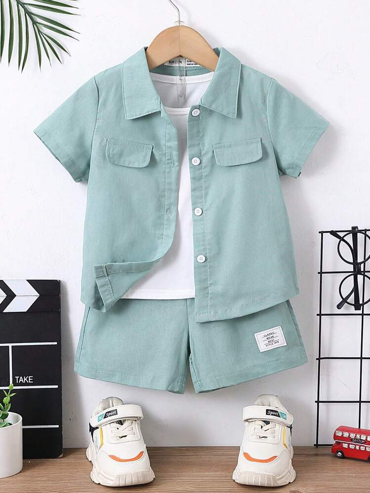Two pieces set for boys  | SHEIN