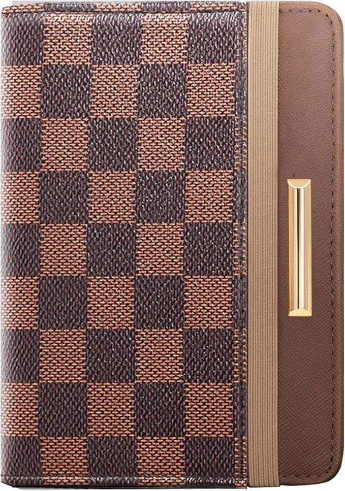 Passport Holder Cover Travel RFID Blocking Passport Cover Rose Gold Cute Flowers Passport Wallet ... | Amazon (US)