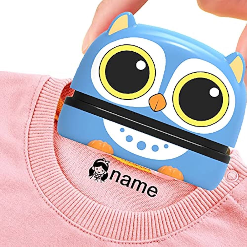 Name Stamp for Clothing Kids,Custom Name for Baby Student Clothes Chapter Cartoon Children's Seal... | Amazon (US)