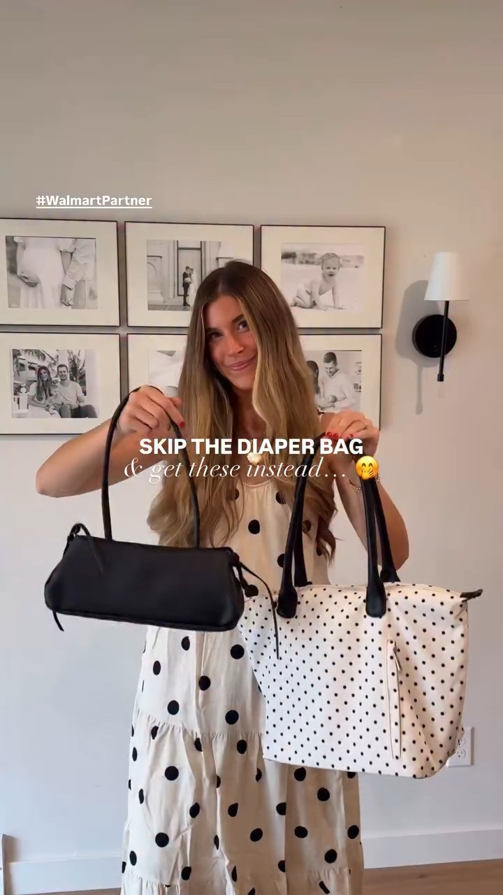 #walmartpartner skip the diaper bag & upgrade to a chic new mom bag from the No Boundaries brand available at @walmart 👜🤩

Comment ✨BAG✨ and I’ll DM you the links to both of these bags + a few other cute + affordable favorites from Walmart! 

#nobo #noboundaries @shop.ltk #liketkit #walmart