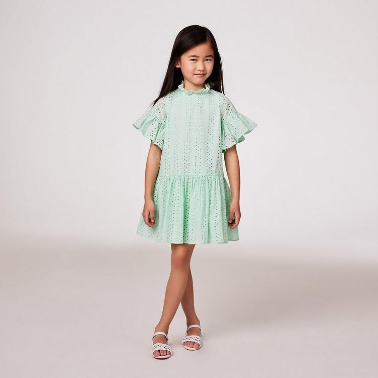 Eyelet Flutter Sleeve Dress | Janie and Jack