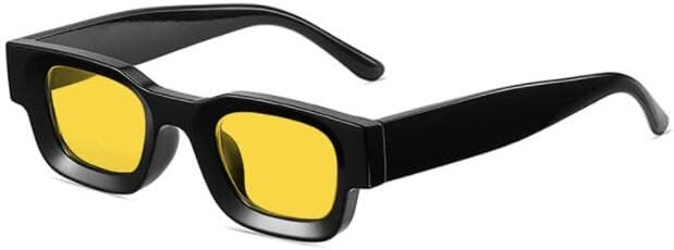 kachawoo Petites lunettes de soleil polarisées monture épaisse, lunettes de soleil carrées, ho... | Amazon (FR)