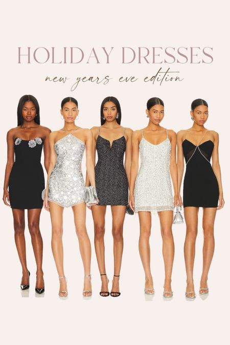 Holiday dresses! New Year’s Eve inspired ✨