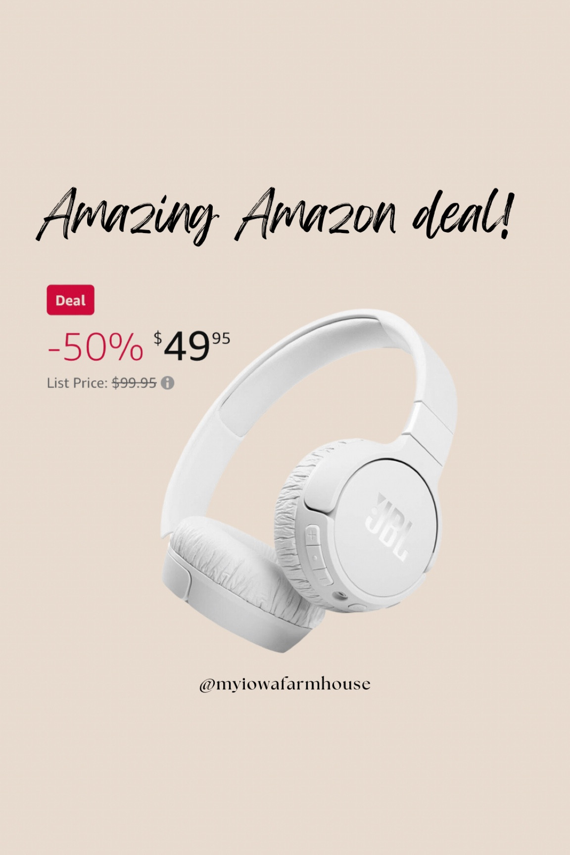 Such an Amazing Amazon deal. These wireless headphones are 50% off and now only $49.95! These would make a great Christmas gift! 

#LTKHoliday #LTKGiftGuide #LTKHolidaySale
