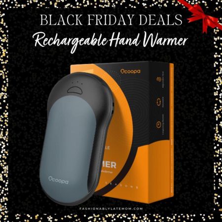 These rechargeable hand warmers are amazing! They get so hot and keep you so warm! 
Fashionablylatemom 
Hand warmers 
Rechargeable 
Gift idea 
Amazon find 

#LTKGiftGuide
