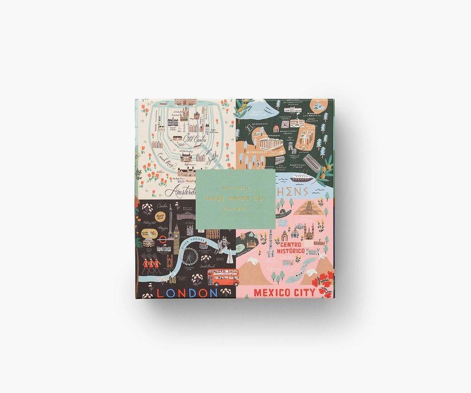 Maps Jigsaw Puzzle | Rifle Paper Co.