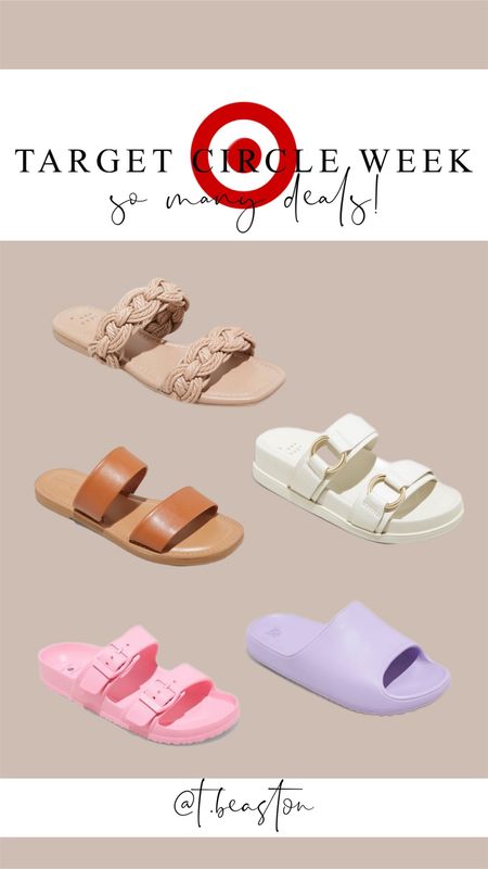 Target women’s sandals 30% off! Target circle week 

#LTKfindsunder50 #LTKxTarget #LTKshoecrush