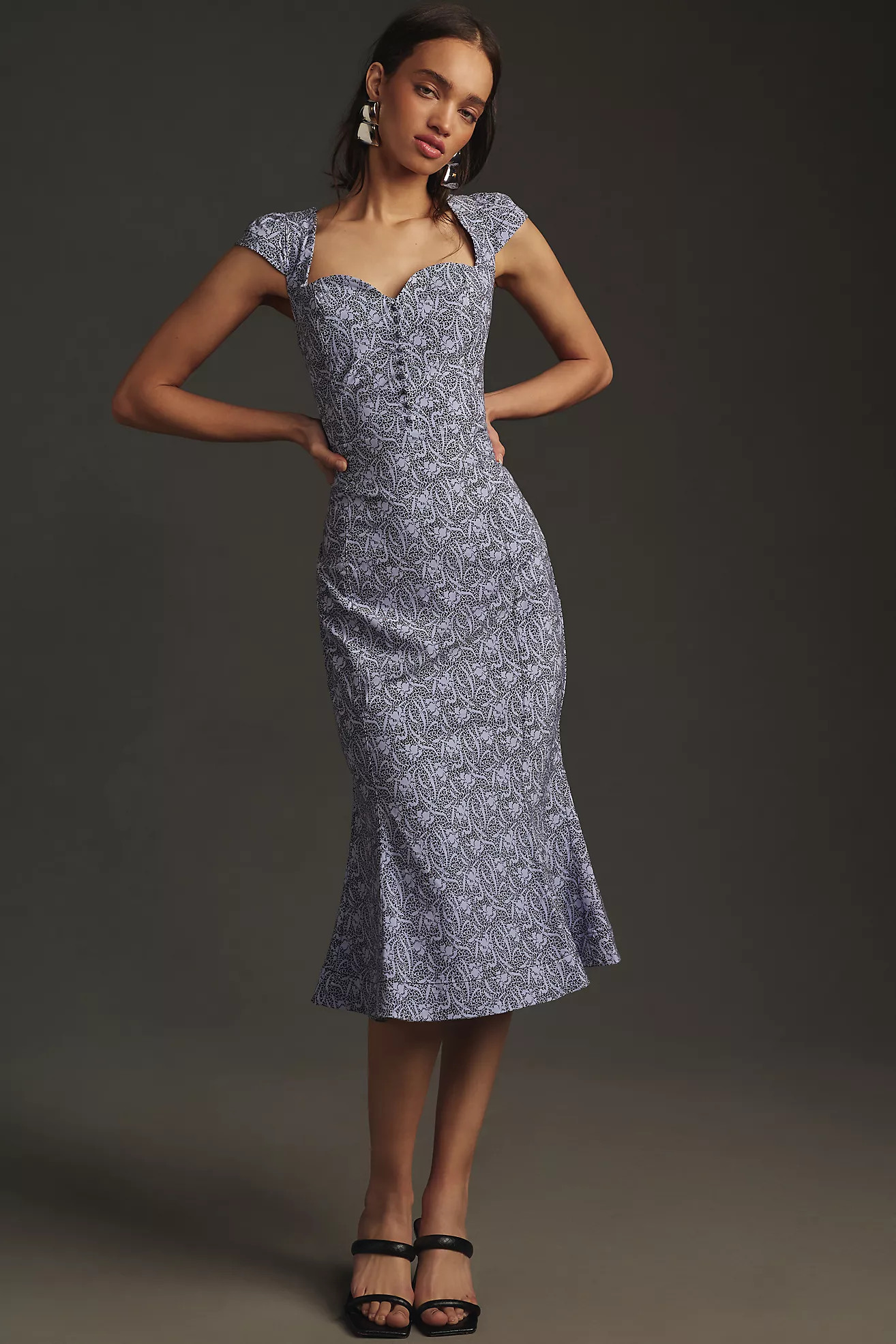 The Cecily Fit & Flare Sweetheart Dress by Maeve | Anthropologie (US)