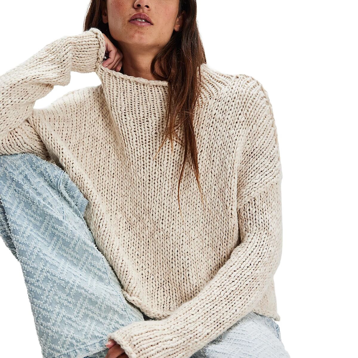 Free People Opal Sweater - Women's Tea, XL | Backcountry