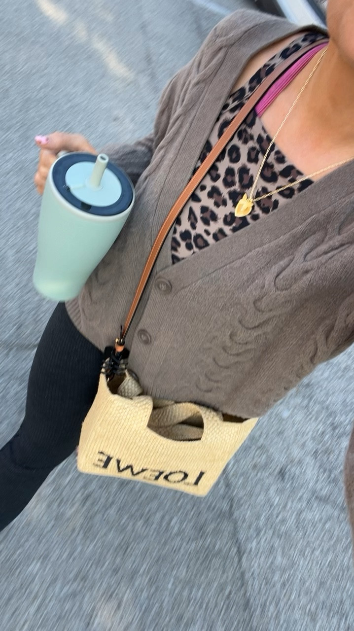 LOVE this new leopard workout tank!
• medium tank
• large cardigan 


#LTKFindsUnder50 #LTKActive #LTKFitness