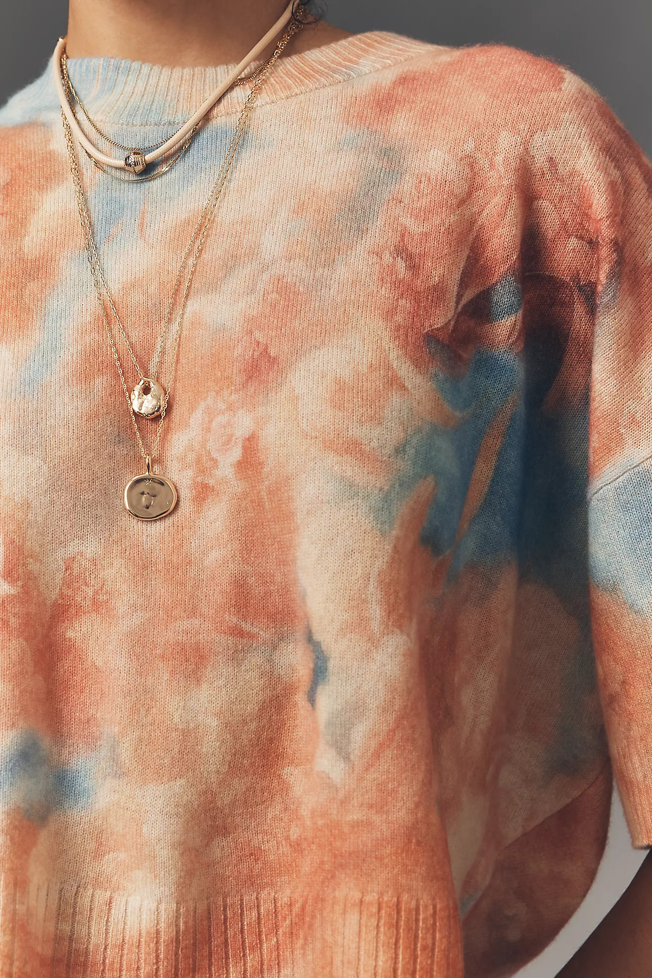 The Goldie Crew-Neck Cashmere Sweater | Anthropologie (US)