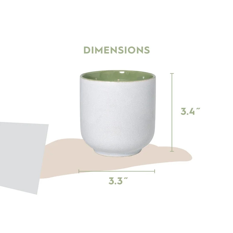 Better Homes and Gardens 1-Wick Ceramic Jar Candle, Mandarin Basil, 8 oz | Walmart (US)