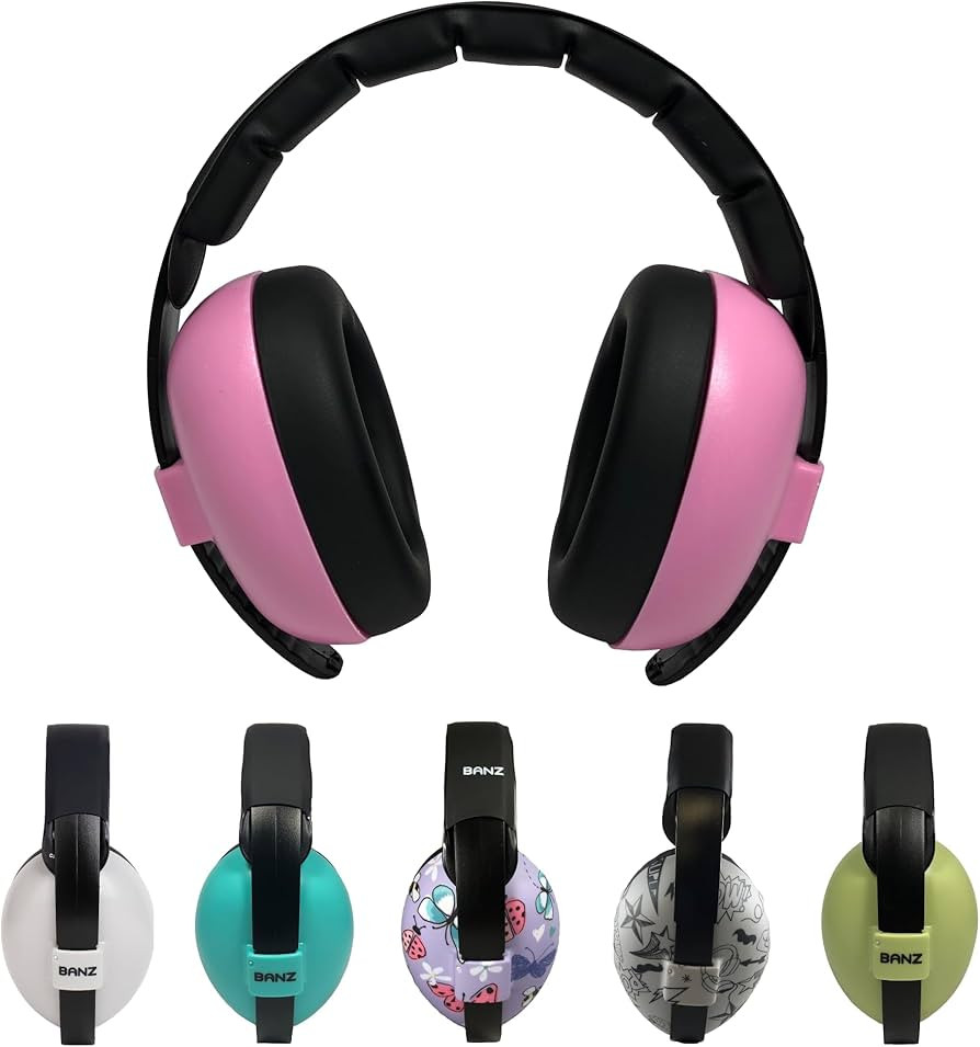 Banz Bubzee Baby Headphones for Noise Protection - Baby Ear Muffs, Newborn Infant & Toddler, 0 to... | Amazon (US)