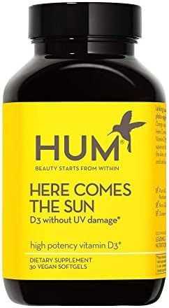 HUM Here Comes The Sun - Immune Support Supplement with Vitamin D to Support a Healthy Immune Sys... | Amazon (US)