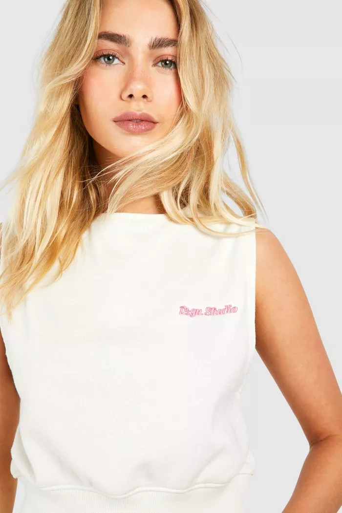 Dsgn Studio Script Tank Top | boohoo (US & Canada)