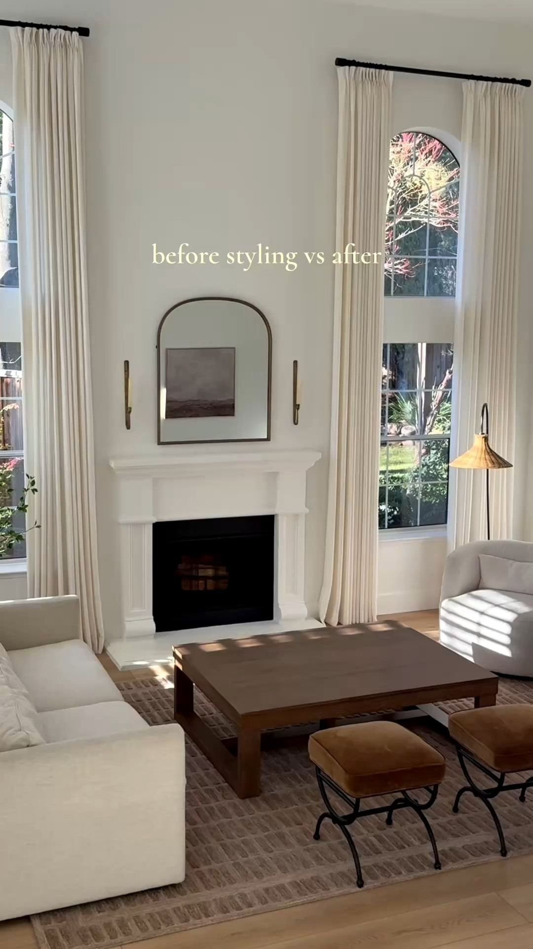 Proof that styling makes the room 🤌

This living room setup is one of my favorites. So many beautiful and affordable pieces. My coffee table, swivel chairs, and floor lamp are all Wayfair Verified, which makes shopping feel so much easier if you’re considering any of them.

Living room decor, living room furniture, organic modern decor, coffee table decor, fireplace mantel, throw pillows. 
@Wayfair

#LTKHome #LTKU #LTKSeasonal