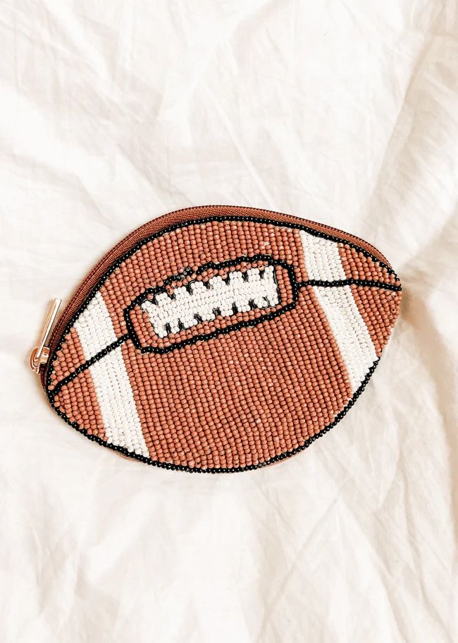 Football Pouch | Pink Lily