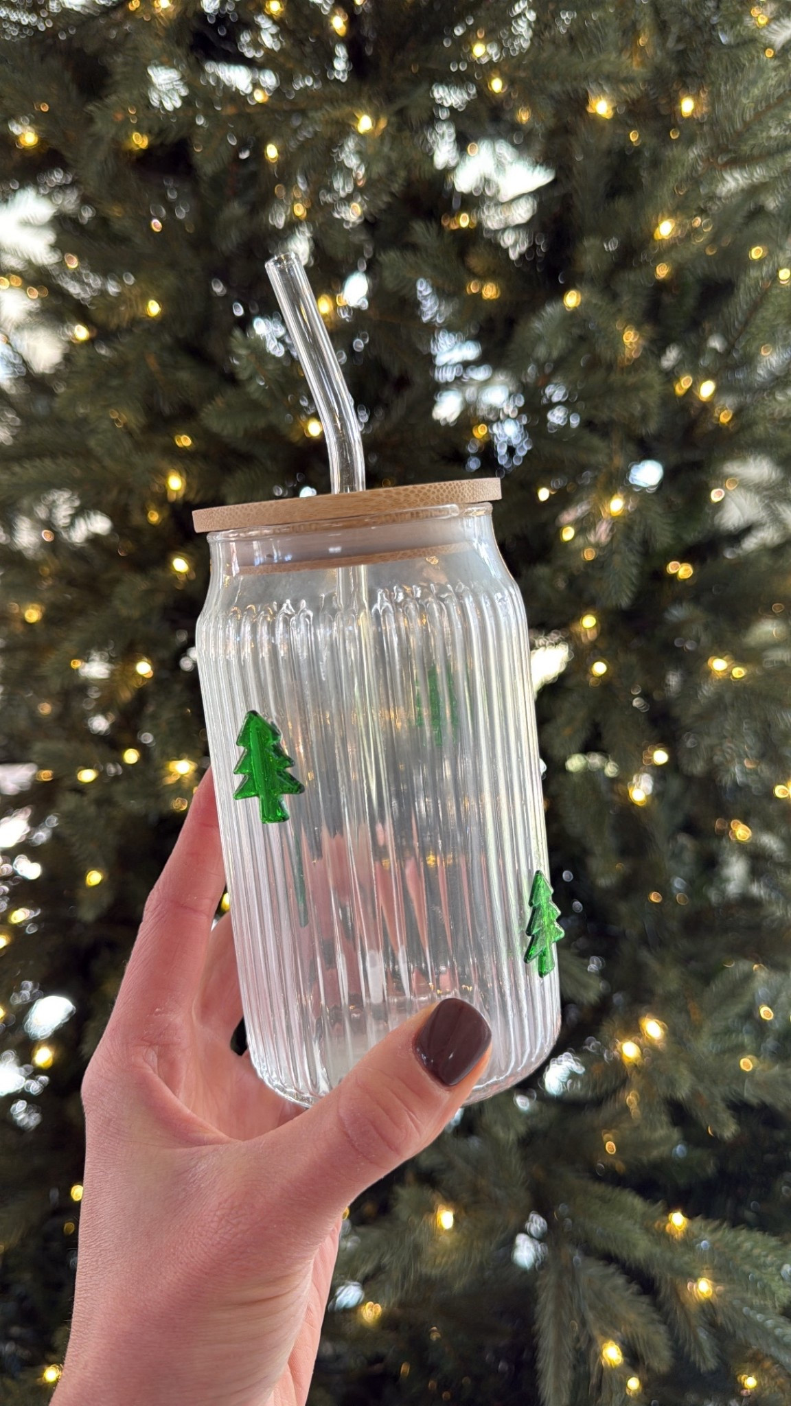 Found these cute little Christmas tree straw glass tumblers at hobby lobby today! Going to use them for teacher gifts! Linking similar ones if you don’t have a hobby lobby near you  

#LTKHoliday #LTKGiftGuide