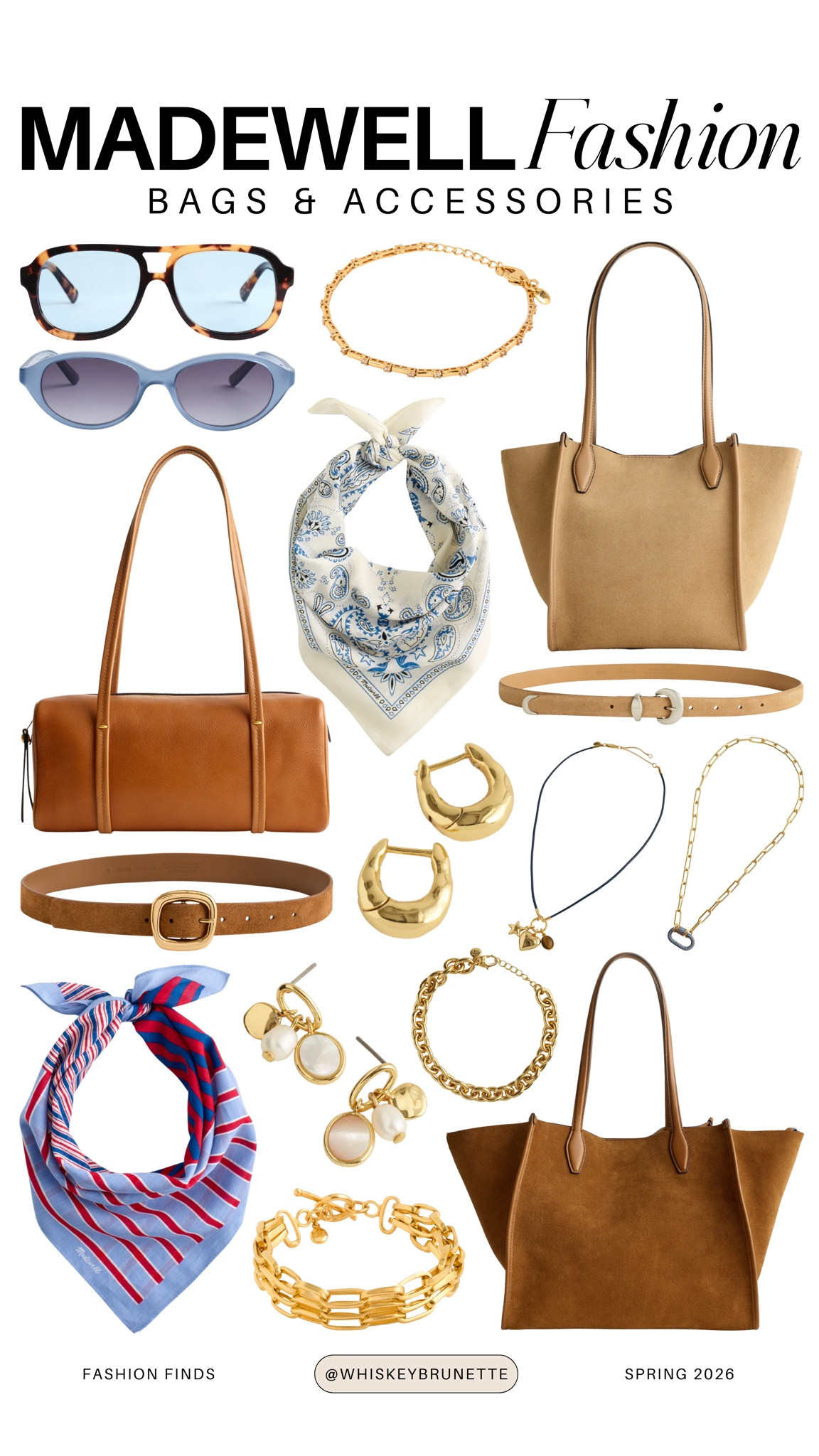 Madewell new handbags and accessories

straw tote bags and beachy carryalls
oversized sunglasses trends
layered gold jewelry pieces
colorful claw clips and hair scarves
lightweight silk neck scarves
neutral baseball caps and visors
woven slide sandals
stackable summer bracelets
mini crossbody bags
resort style statement earrings

#LTKSaleAlert #LTKootd #LTKSeasonal