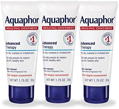 Aquaphor Healing Ointment - Travel Size Protectant for Cracked Skin - Dry Hands, Heels, Elbows, L... | Amazon (US)