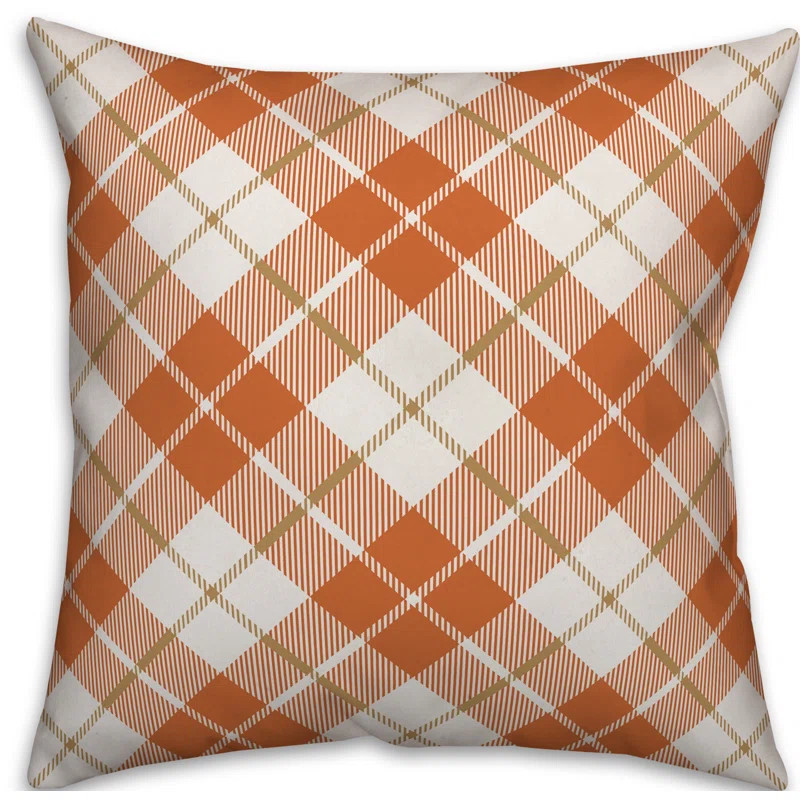 Rizal Plaid Throw Pillow | Wayfair North America