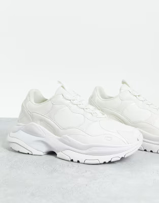 ASOS DESIGN chunky sneakers in white  | ASOS | ASOS (Global)